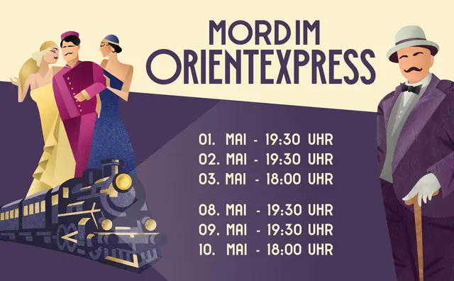 Theaterverein St. Martin bringt „Mord im Orientexpress“ von Agatha Christie auf die Bühne