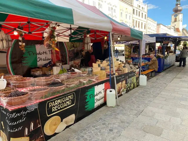 Der Markt findet von 29. April bis 2. Mai am Trauner Hauptplatz statt. | Foto: Stadtmarketing Traun