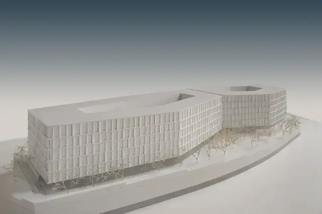 Das Quantentechnologiezentrum schließt ab 2033 an das Life-Science-Center an. (Visualisierung) | Foto:  Wirtschaftsagentur Wien, Hannes Buchinger
