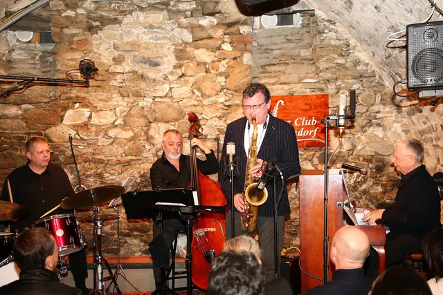 Herwig Gradischnig spielte am Saxophon ganz groß auf im Jazzkeller. | Foto: JazzClub Drosendorf