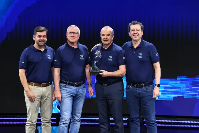 Die Auszeichnung mit dem Supplier of the year-Award erfolgte in Brasilien. | Foto: Gerson Akira Fujiki