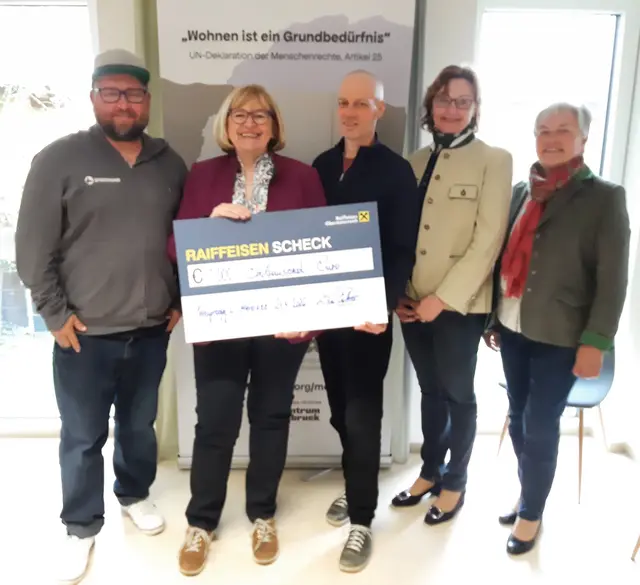 Rene Wieland, Johanna Kiebler, Stefan Hindinger, Lisa Ecker und Rosa Rauchenzauner (v.l.). | Foto: Mosaik