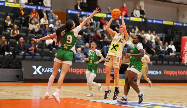 Die BK Raiffeisen Duchess sind erfolgreich in die Finalserie der Best-of-5-Serie gestartet. | Foto: Basketball Austria/M. Filippovits