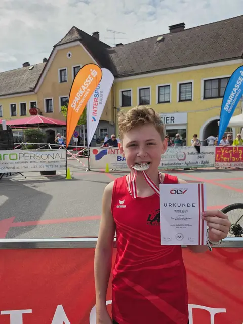 Läufer Matteo Cuoni ist auf der Überholspur unterwegs. | Foto: KK Cuoni