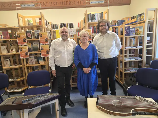 Von Liebe, Sehnsucht und Klang in der Bücherei Traisen