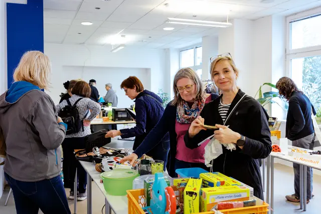 Erfolgreicher Start der neuen Tauschbörse in Meidling