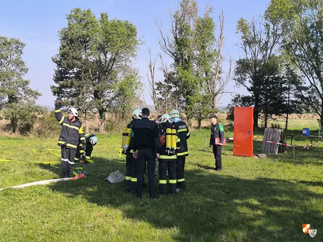 Ausbildungsprüfung für die Löschgruppe