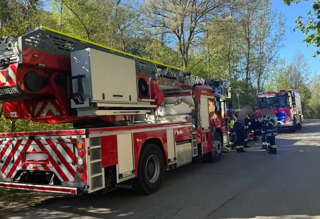 Die FF St. Veit an der Glan rückte zum Einsatz aus.  | Foto: Fire Veiter - FF St.Veit/Glan