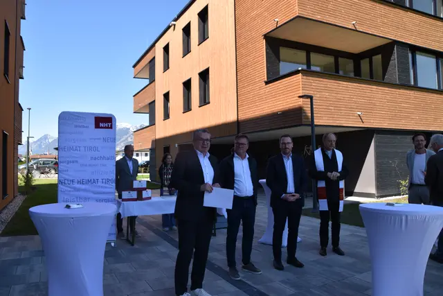 NHT übergibt 25 Eigentumswohnungen in Kundl