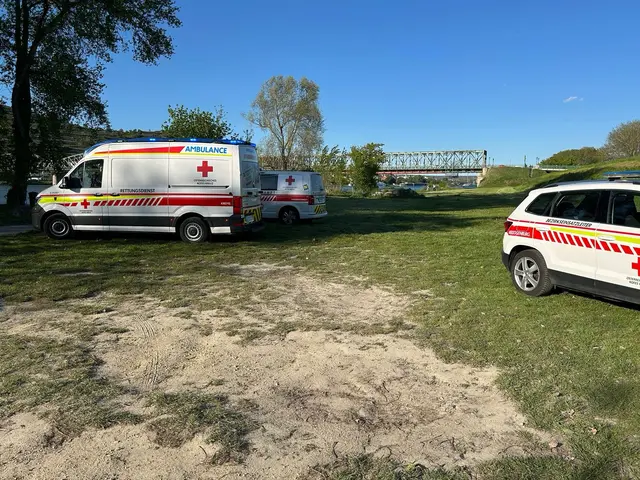 Der Rettungsdienst stand bereit. | Foto: DOKU NÖ