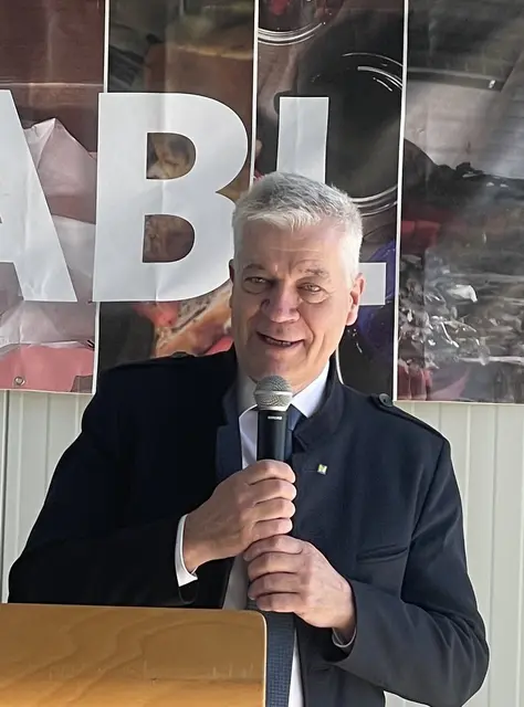 Auch Landesrat Anton Kasser (ÖVP) sprach auf der Eröffnungsfeier.  | Foto: GABL