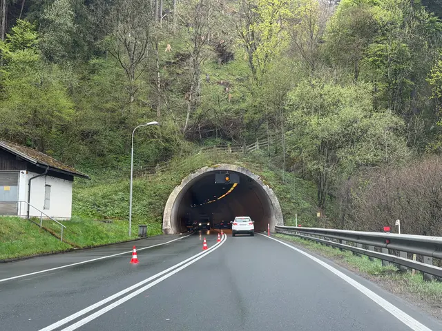 Festungsbergtunnel am Wochenende für 24 Stunden gesperrt