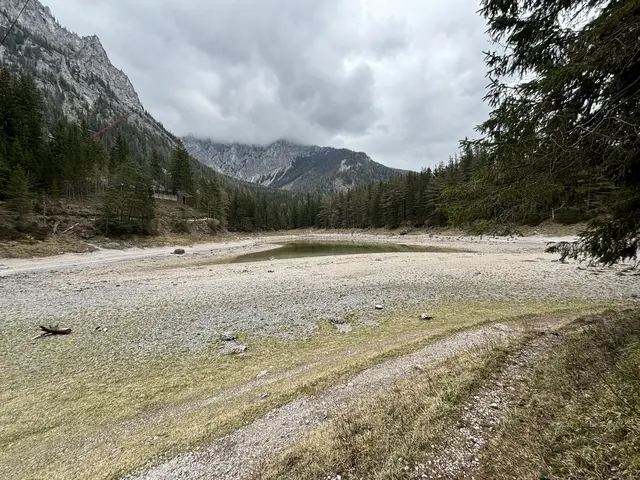 Der Grüne See trägt heuer wieder viel zu wenig Wasser