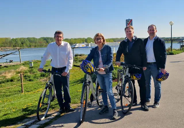 Start in die neue Radsaison in Tulln