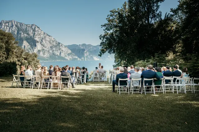 Das Schloss Traunsee bietet einen schönen Blick auf den Traunsee. | Foto: tanjanoelfotografie
