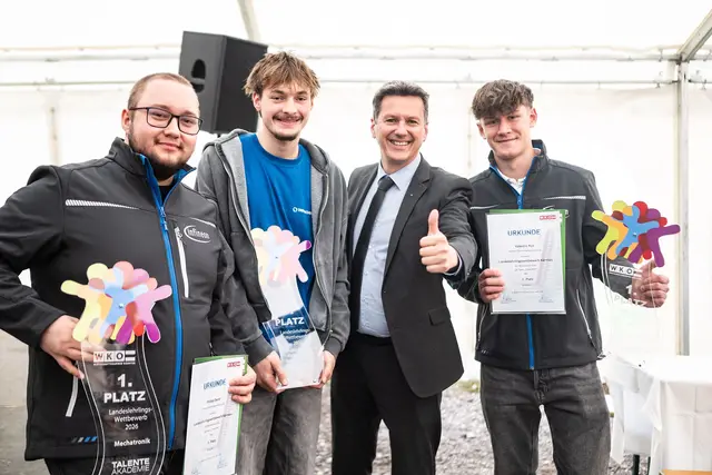 Diese Nachwuchstechniker holten sich den Sieg