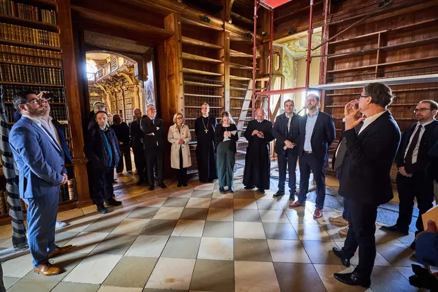 Die Restaurierung des Stiftes Melk geht in die fünfte Etappe. | Foto: Gleiß