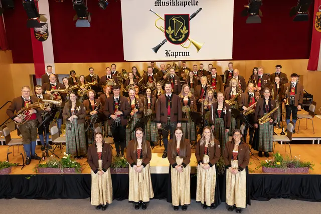 Das Frühjahrskonzert der Musikkapelle Kaprun begeisterte das Publikum. | Foto: Reifmüller Franz