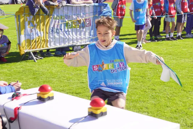 Kinder lernen Sicherheit und Selbstschutz