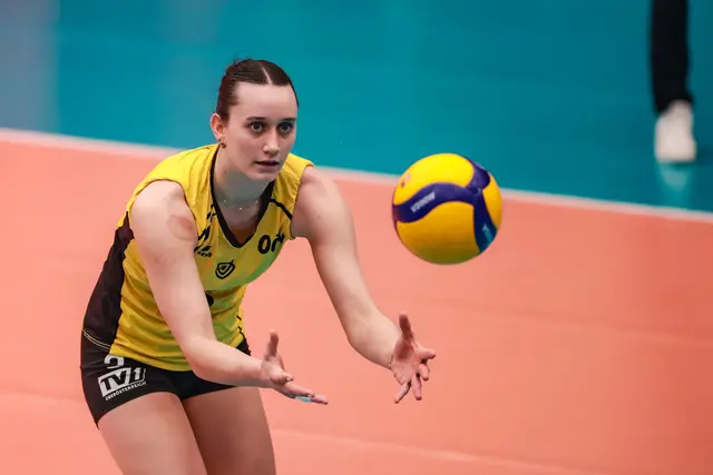 Carmen Raab war mit 18 Punkten die Topscorerin der Steelvolleys beim 3:1-Sieg in Eisenerz. | Foto: GEPA pictures