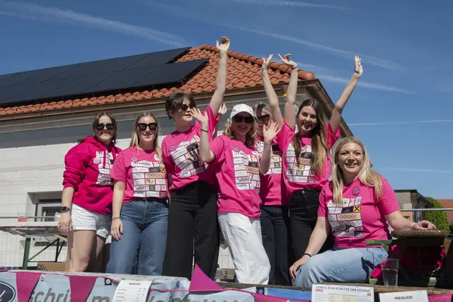 Die Stimmung beim Georgi-Kirtag war ausgelassen, gefeiert wurde das ganze Wochenende lang. | Foto: Sophia Braun
