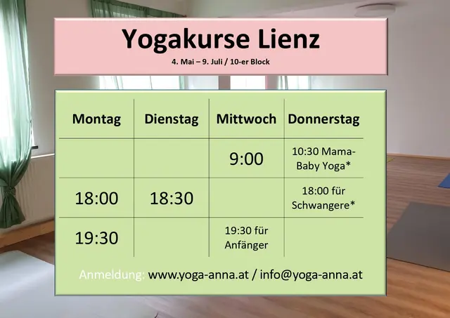 Yoga Kurse 2026 – Jetzt anmelden & durchstarten