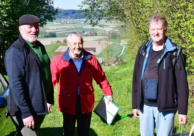 Willi Eckstein, OSR Peter Pohn, Kons. Helmut Eder (v.l.n.r.)