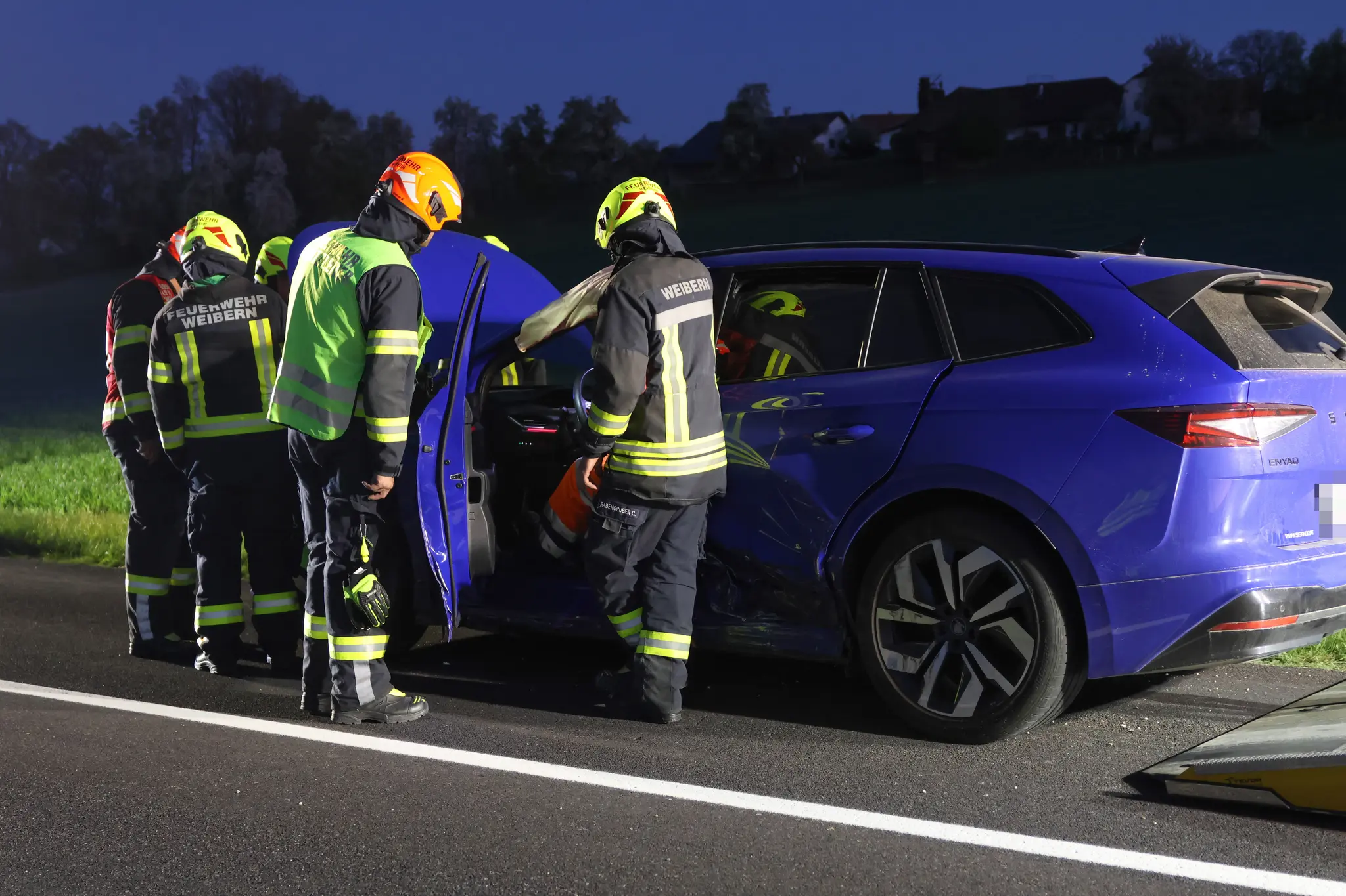 Weibern: Crash zweier Autos endet mit Sachschaden