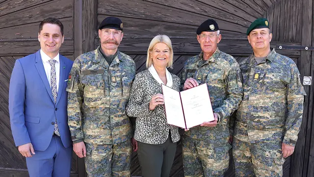 Oberst Oberleitner übernimmt Führung am Truppenübungsplatz Allentsteig