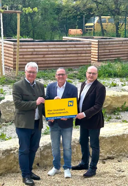 Mit dem neuen Lehrpark wird der Ortskern zum lebendigen Treffpunkt