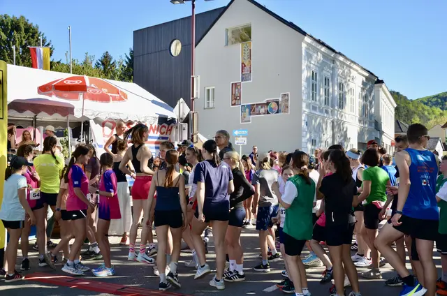 Warm up mit Piloxing vor dem Start | Foto: Elisabeth Peinsipp