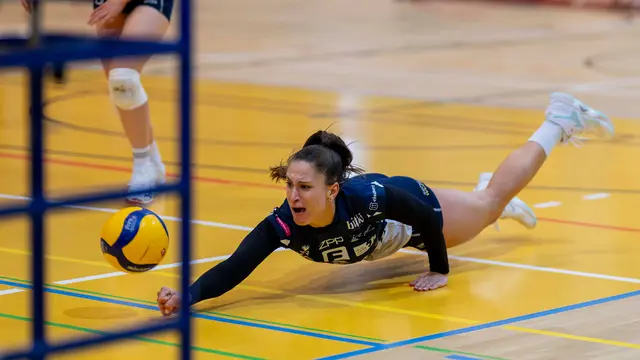 Birgit Schöttl mit totalem Einsatz | Foto: GEPA pictures