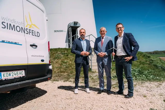 Windkraft Simonsfeld feiert Jubiläum