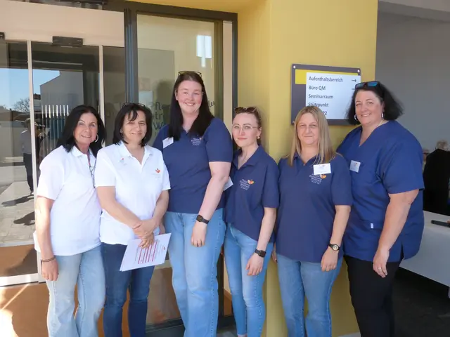 Das Team des Pflegezentrum Dreschers freute sich über die zahlreichen Gäste.  | Foto: Vanessa Wittmann