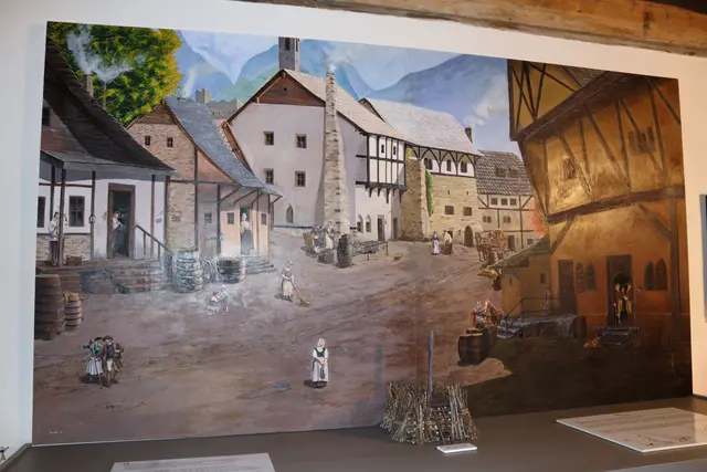 So stellt sich der Landecker Künstler jenen Tag vor der Hinrichtung der letzten "Hexe" in Landeck im Jahr 1633 vor.  | Foto: Elisabeth Zangerl