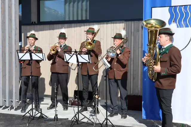 Die Speckbacher Musikkapelle Rinn sorgte beim Festakt für die musikalische Begleitung. | Foto: Kendlbacher