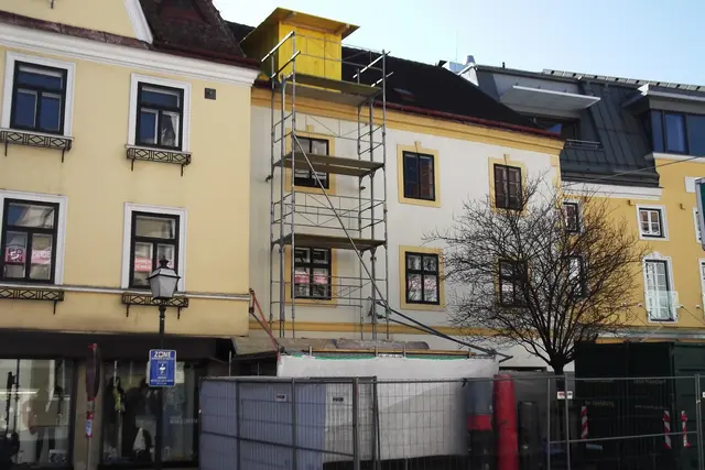 Damals-Foto vom 15.3.2020: Die Umbauarbeiten standen noch am Anfang. | Foto: B. Hofmann