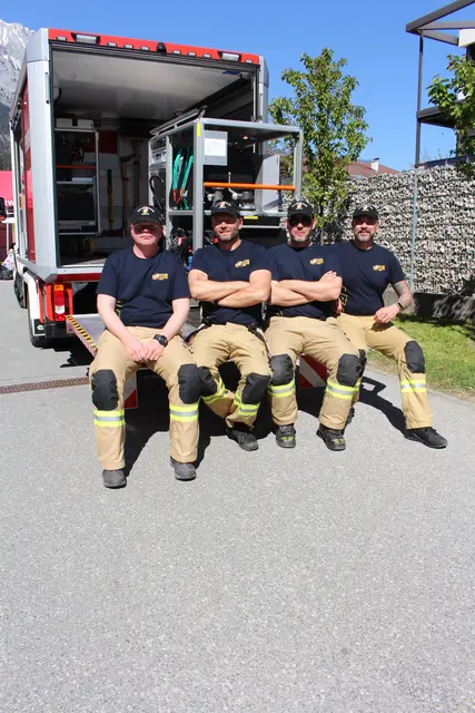 Die Absamer Feuerwehr freute sich über die gelungene Veranstaltung