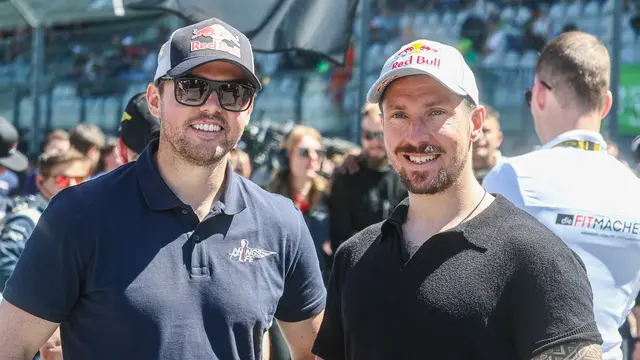 Matthias Walkner und Marcel Hirscher. | Foto: Ripu