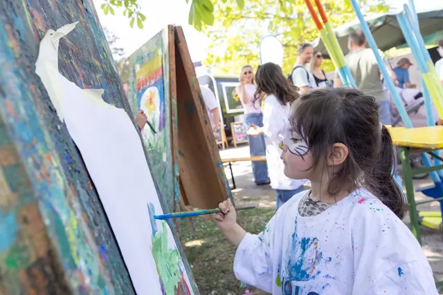 Künstlerisch konnte man sich ebenfalls austoben.  | Foto: Konstantinov