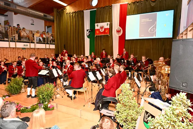 Harmonie der Blasmusik mit der Musikkapelle Ranggen