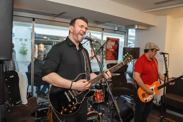 Live-Musik vom Feinsten gab es am vergangenen Samstag in Bruck. | Foto: Ekatarina Paller