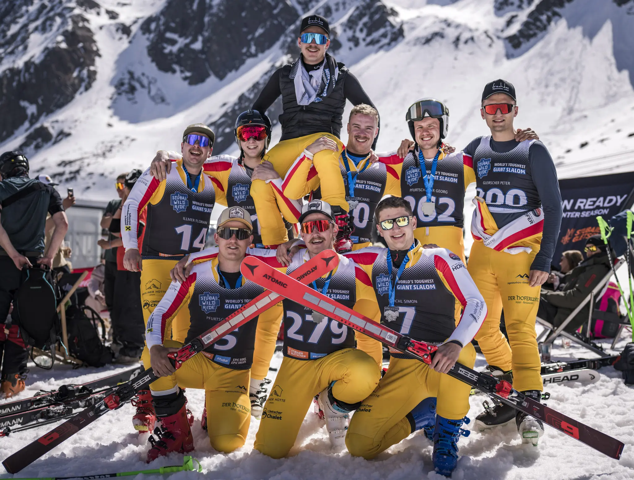 Stubai Glacier Spectacle: Gritsch and Leitinger Triumph at the Wild Ride ...