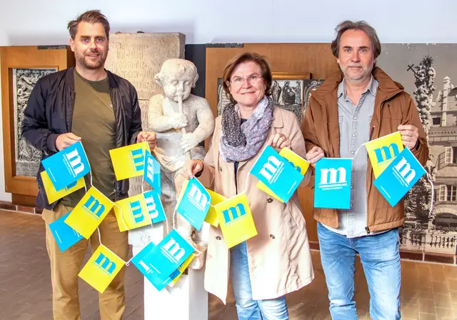 Abteilungsleiter Clemens Köhler, Bürgermeisterin Helga Rosenmayer und Stadtrat Alexander Berger. | Foto: Stadtgemeinde Gmünd/Harald Winkler