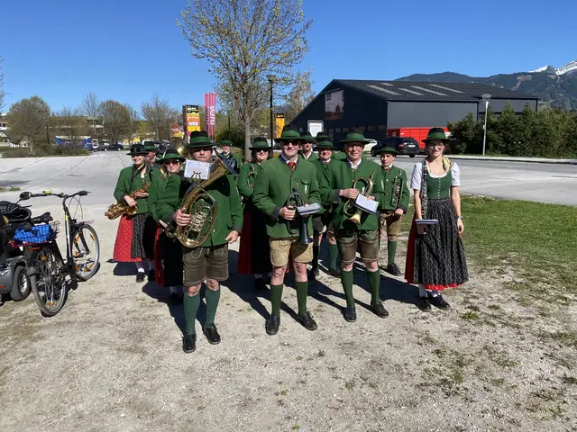 Die Trachtenkapelle Gröbming sorgte für die musikalische Note. | Foto: Reinbacher