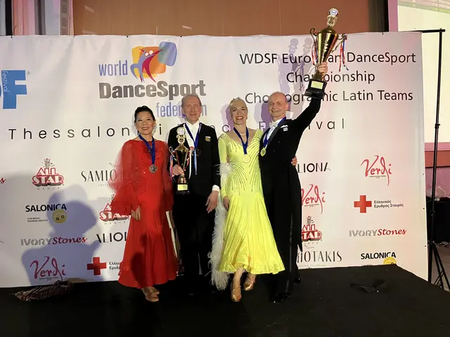 Team Austria beim TDF 2026. Stroinigg-Stroinigg 3. Platz Sen V , Gansterer-Ebner 1. Platz Sen IV. | Foto: TSK Juventus