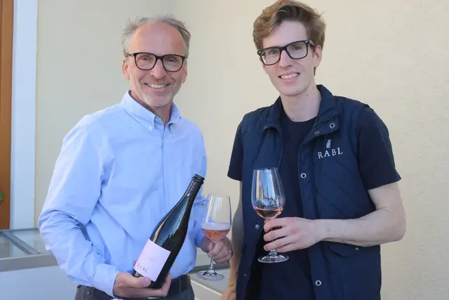 Rudolf Rabl und Sohn Tobias.