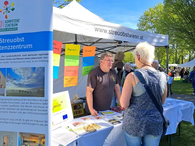 Auch der Verein Wieseninitiative präsentierte seine Arbeit den Besucherinnen und Besuchern.  | Foto: Verein Wieseninitiative