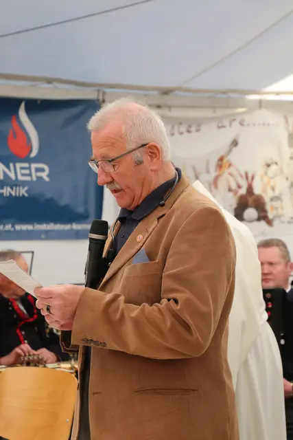Reiter Franz las die Fürbitten 