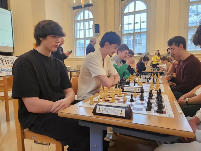 Schachwettbewerb J. Gansberger, Ch. Steiner, D. Agrinz